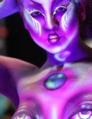 Maquillaje artístico Expo a la Belleza Profesional